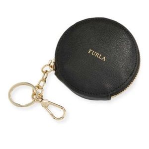 New with Tags Furla coin purse black